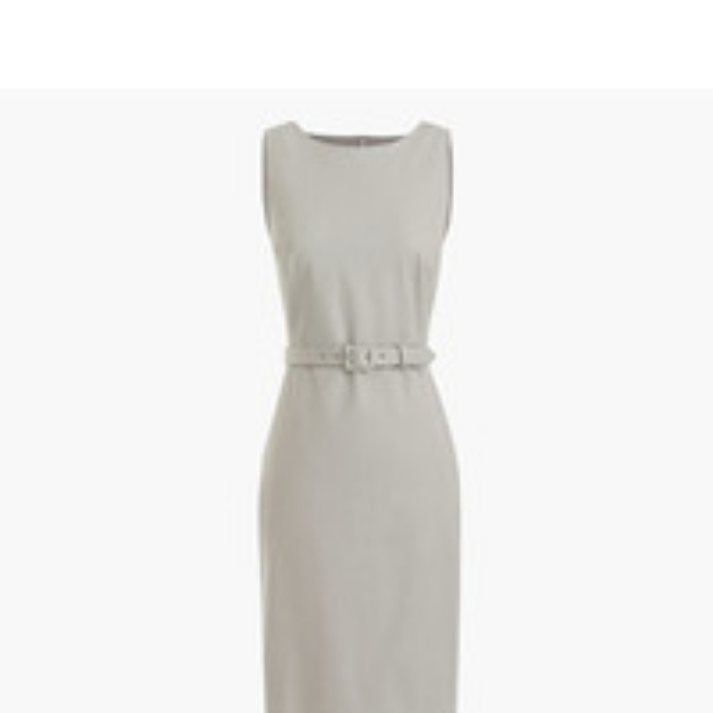 J crew belted sheath dress, NAVY 2